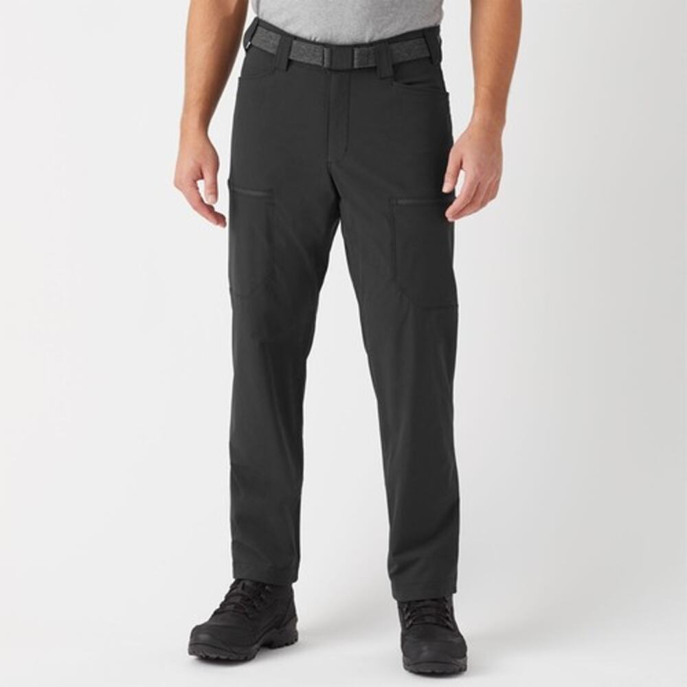 NEW Duluth Trading Co Men's Black Flexpedition Relaxed Cargo Pants 42x34